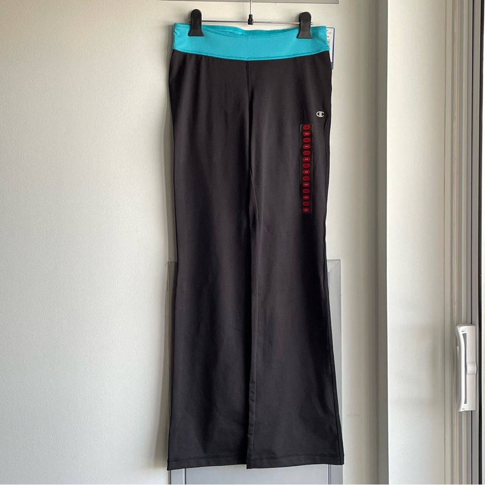 NWT CHAMPION Black and Blue Athletic Pants
